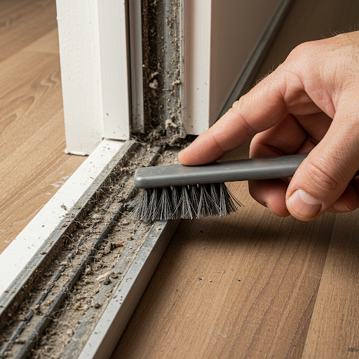 Houston sliding door repair kit with cleaning tools window and door repair LLC Houston .